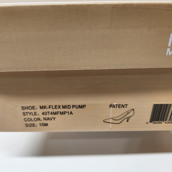 Michael kors flex mid pump Navy color patent Leather - Picture 13 of 14